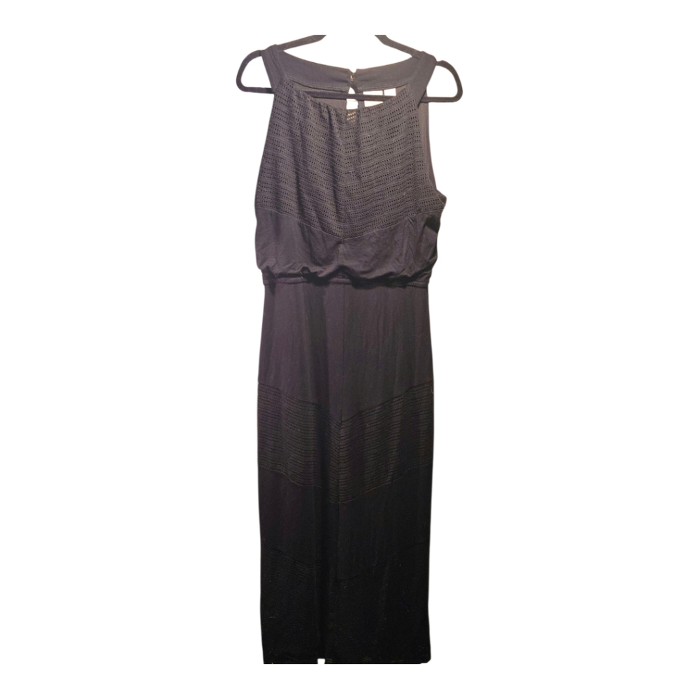 Chico's Sz. Medium Black Maxi Dress